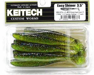 KEITECH 3,5" Easy Shiner - Gummifisch Swimbait