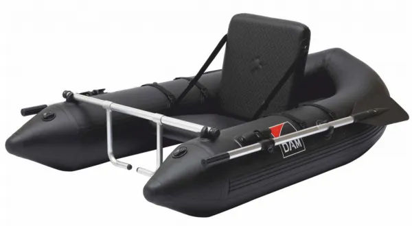 DAM® BELLY BOAT WITH OARS & FOOT RESTS 180CM