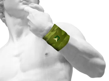 Tuch Schal grün Sonnenschutz Halstuch Schweißband Sport Freizeit Multifunktionell