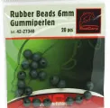 Gummiperlen 6mm Rubber Beads