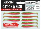 Jenzi Snack-Shad Flav. 3x 8/SB 6,5cm Set 1 mit 3 Farben